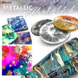 Load image into Gallery viewer, PIXISS Metallic Alcohol Inks Set of 5 - Shimmering Colors