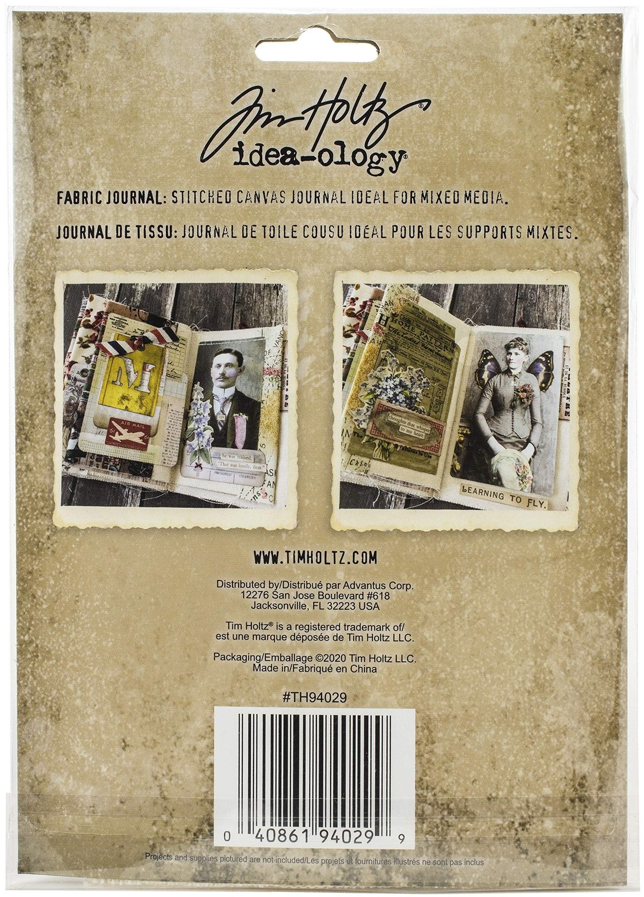 Tim Holtz Idea-ology FABRIC JOURNAL 1/PKG