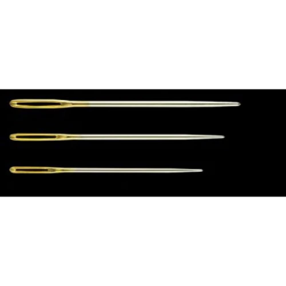 Clover Gold Eye Tapestry Needles No. 18-22, Asia XXL/us 14-18