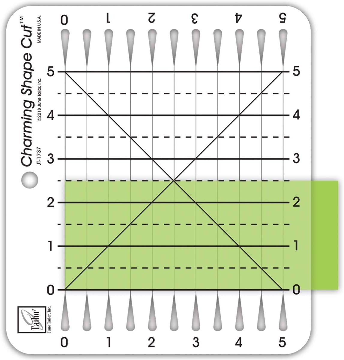 June Tailor Charming Shape Cut Ruler