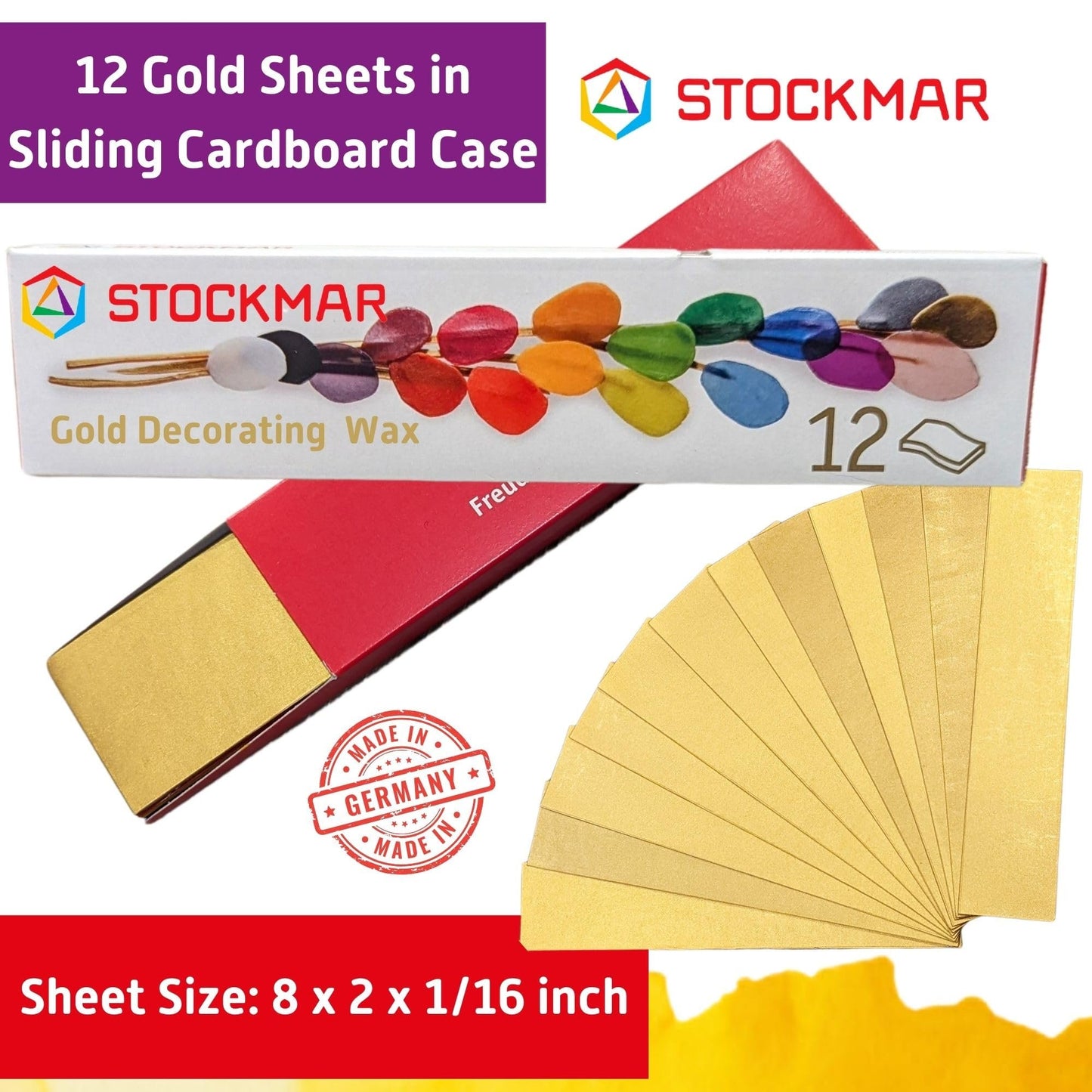 STOCKMAR Decorating Beeswax - 12 Pack