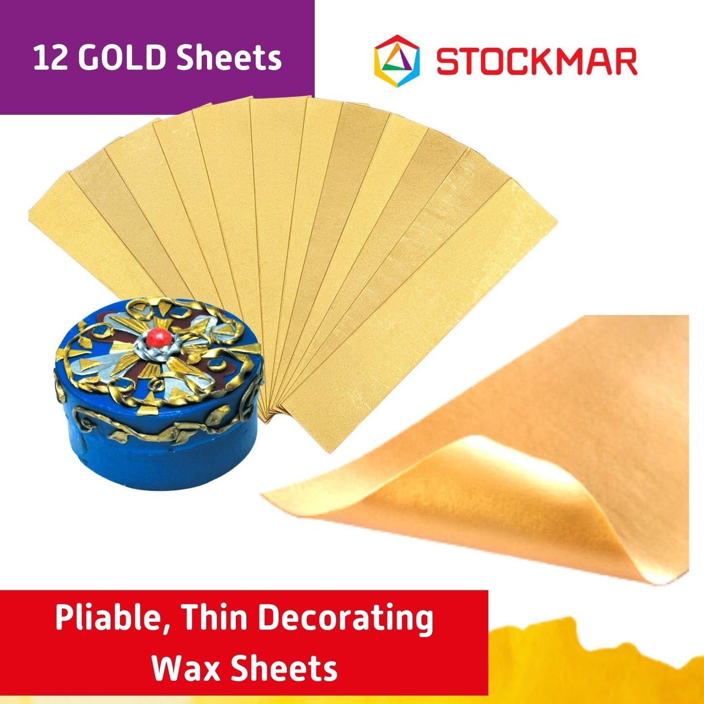 STOCKMAR Decorating Beeswax - 12 Pack