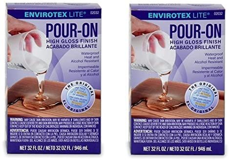 Environmental Technology 32-Ounce Kit Lite Pour-On, High Gloss Finish (2-Pack)