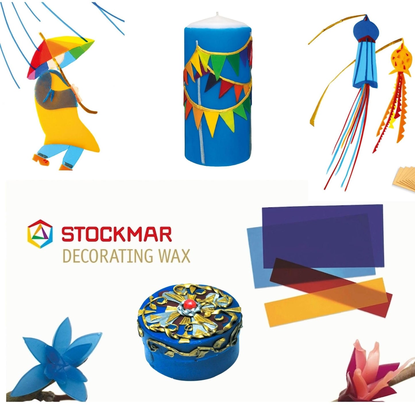 STOCKMAR Decorating Beeswax - 12 Pack