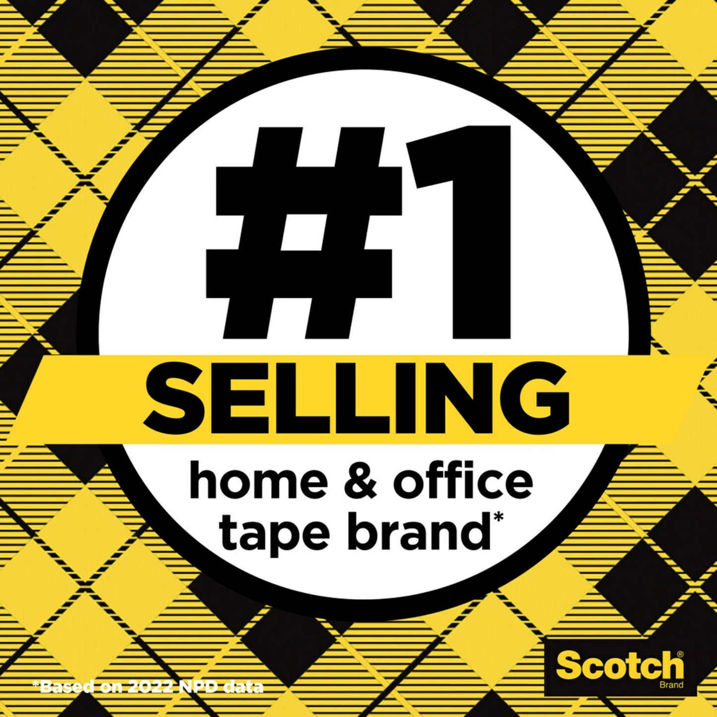Scotch Double Sided Tape, Permanent, 1/2 in x 250 in, 3 Dispensers/Pack (3136)