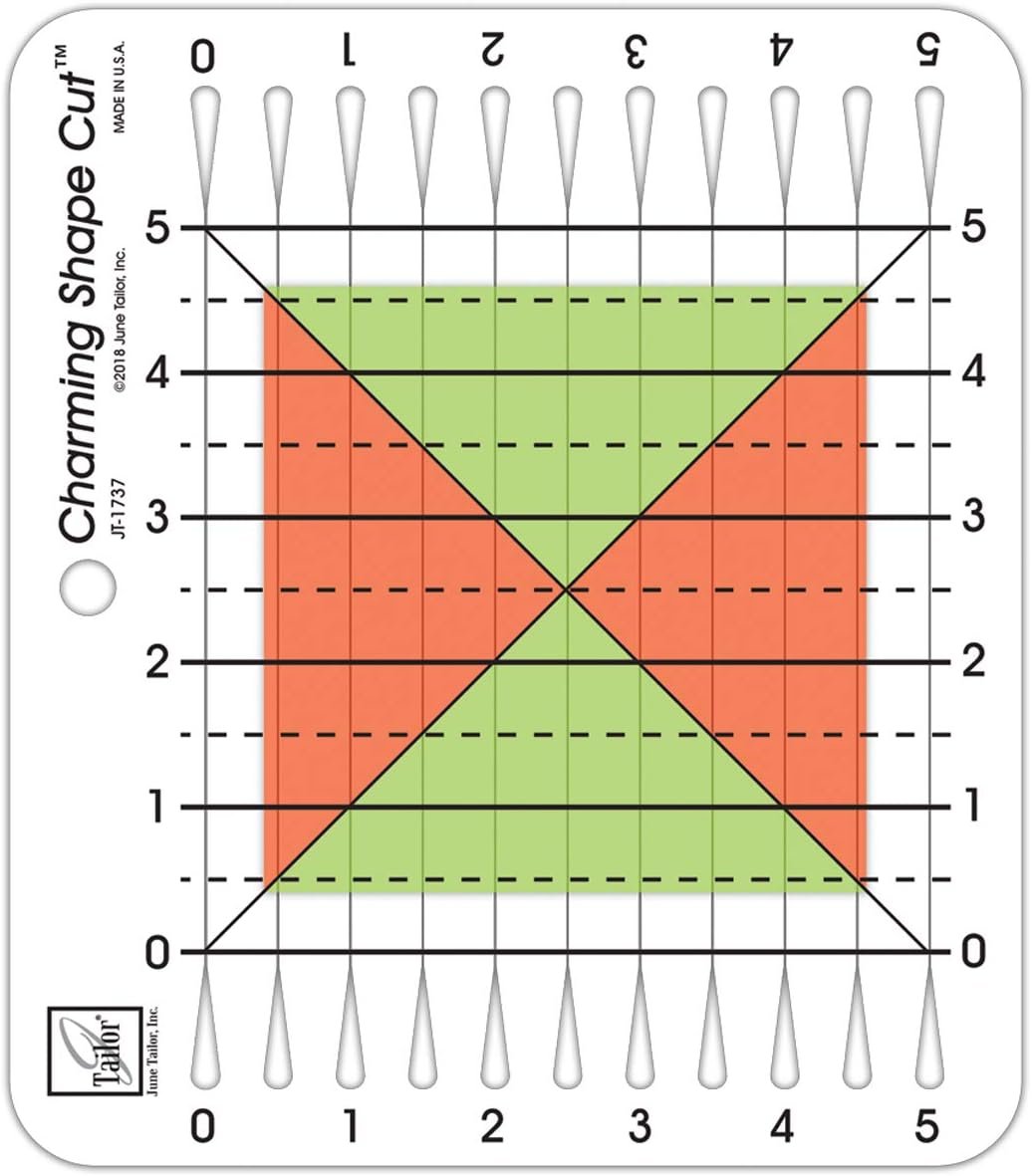 June Tailor Charming Shape Cut Ruler
