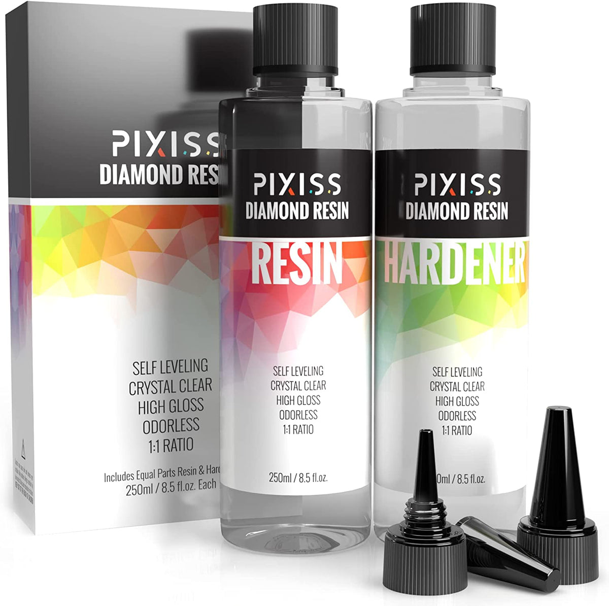 Pixiss Premium Resin Mixer, Handheld Rechargeable Epoxy Mixer