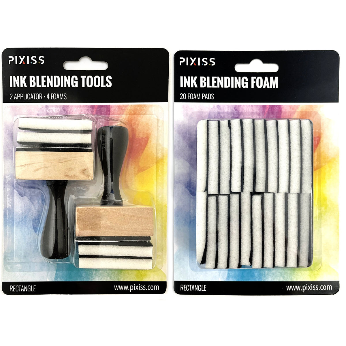 PIXISS Mini Ink Blending Tools - Rectangle – Pixiss