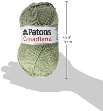 Patons Canadiana Yarn, Medium Green Tea
