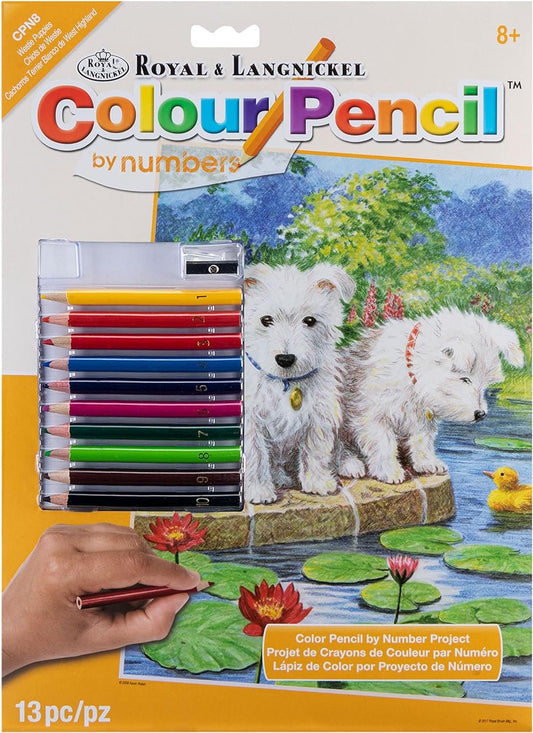 Royal and Langnickel Colour by Number Pencil