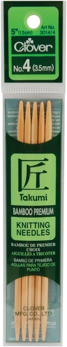 Clover Takumi 5-Inch Double Point, Size 4