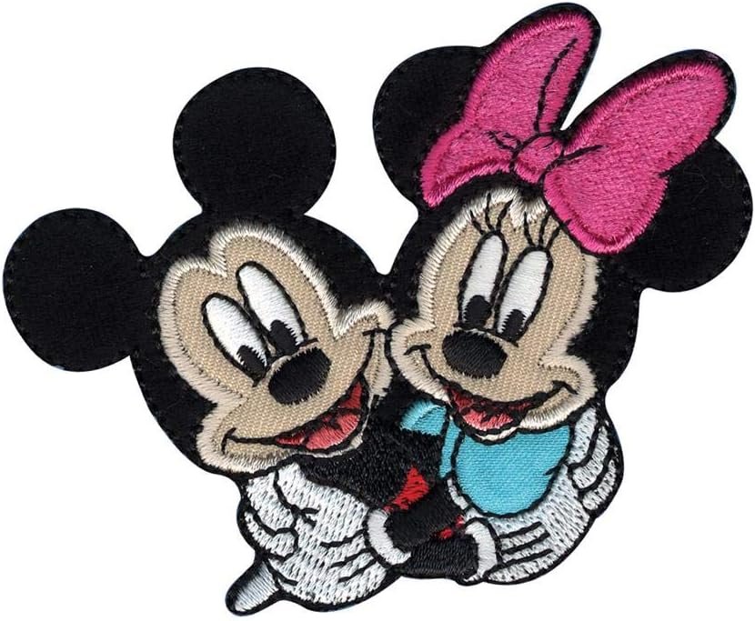 Wright Products Disney Mickey Mouse Iron On Applique Mickey & Minnie