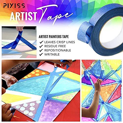 PIXISS Artists Craft Tape - 3 Pack