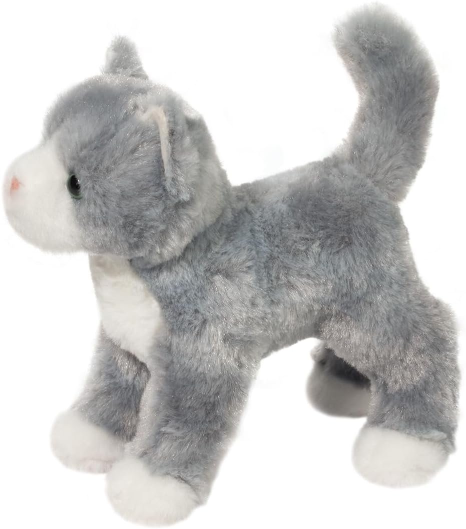 Douglas Scatter Gray Cat Plush Stuffed Animal