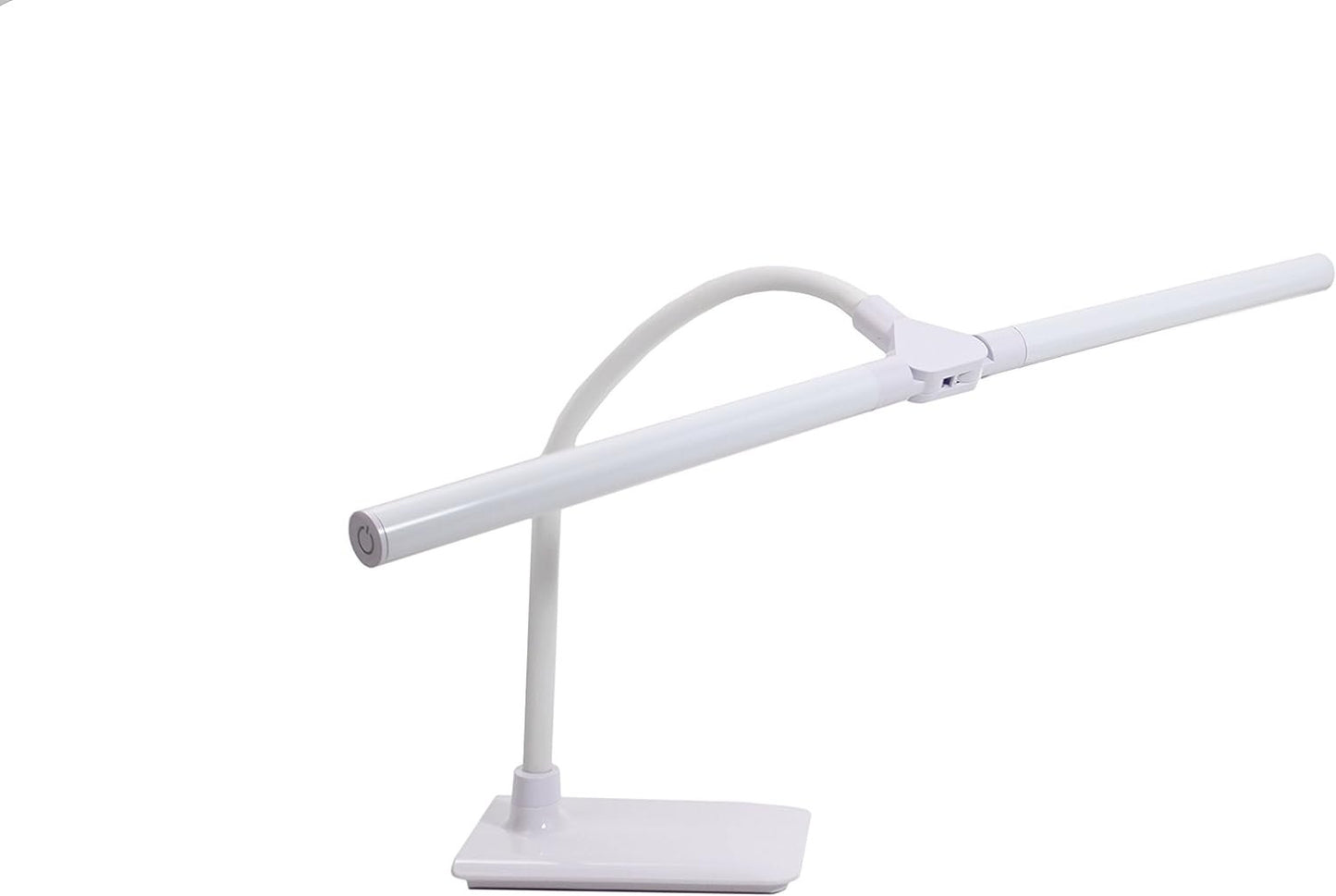 Daylight Duo Led Art & Craft lamp with Clamp - White