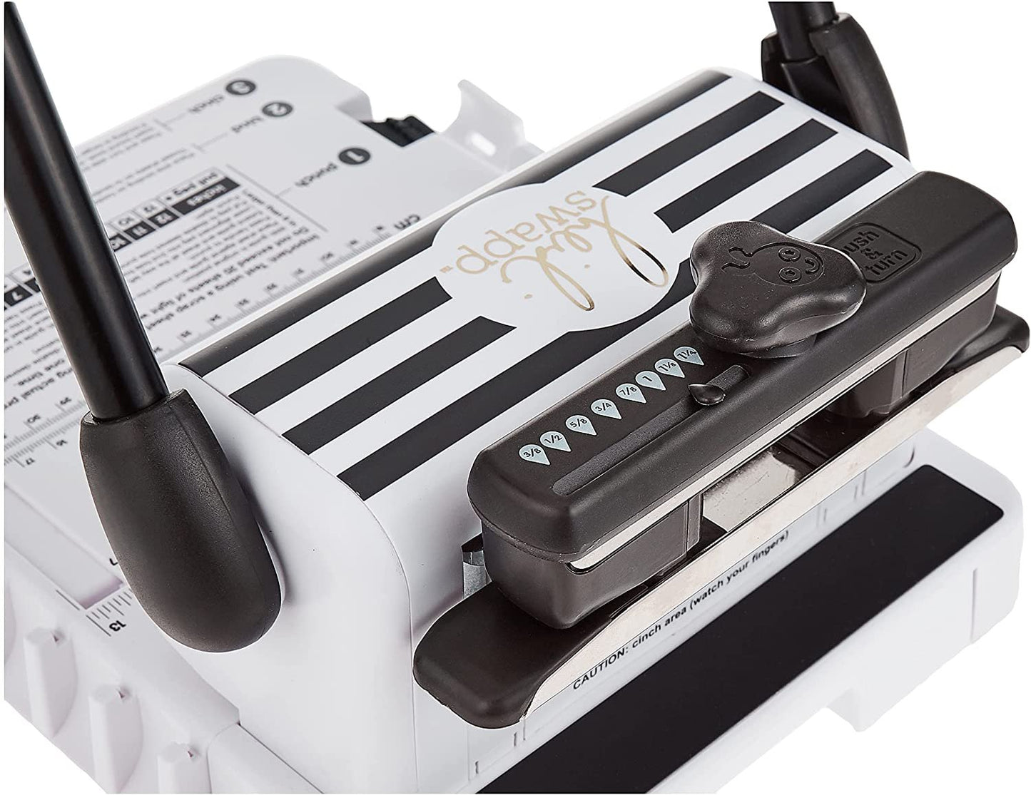 Heidi Swapp Cinch Book Binding Machine by We R Memory Keepers | Pink and White