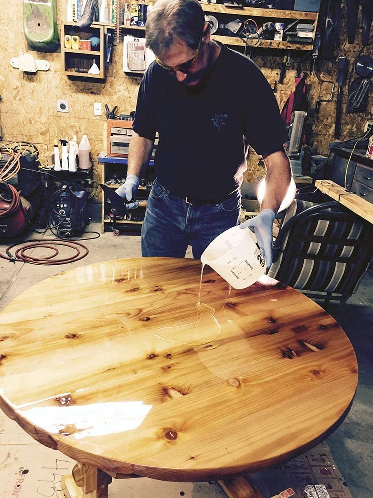 FamoWood 5050110 Glaze Coat Kit - Gallon Clear