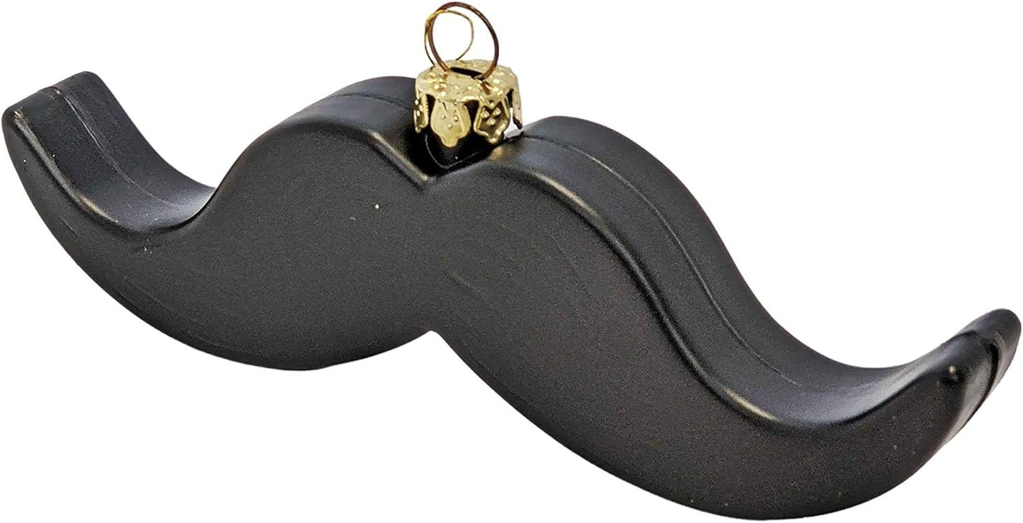Archie McPhee Mustache Ornament for Holiday Trees
