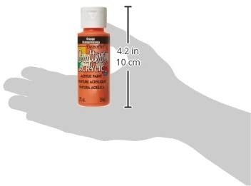 DecoArt Crafter's Acrylic Paint, 2-Ounce, Orange