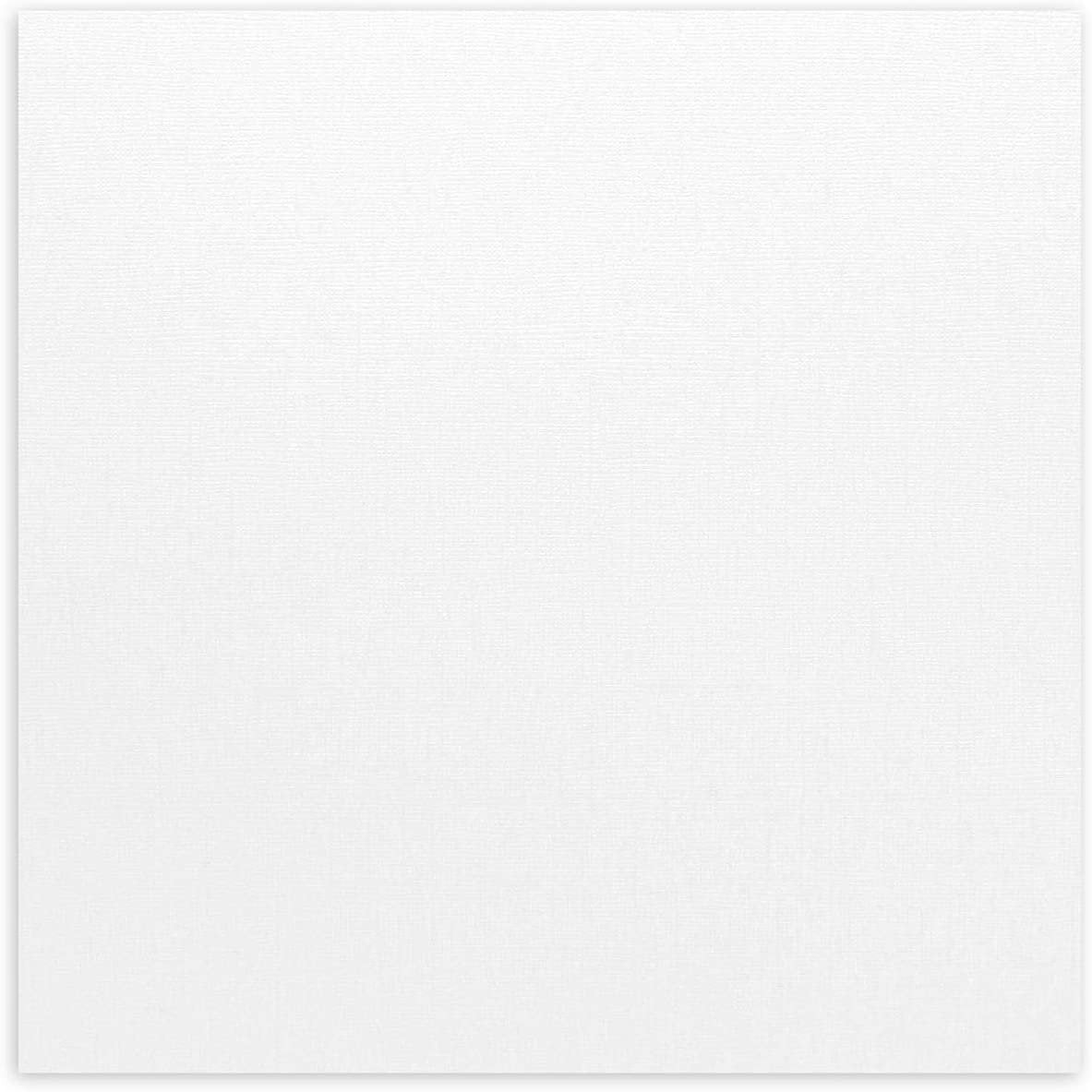 Bazzill Basics 12 by 12-Inch 25-Sheet Cardstock, White