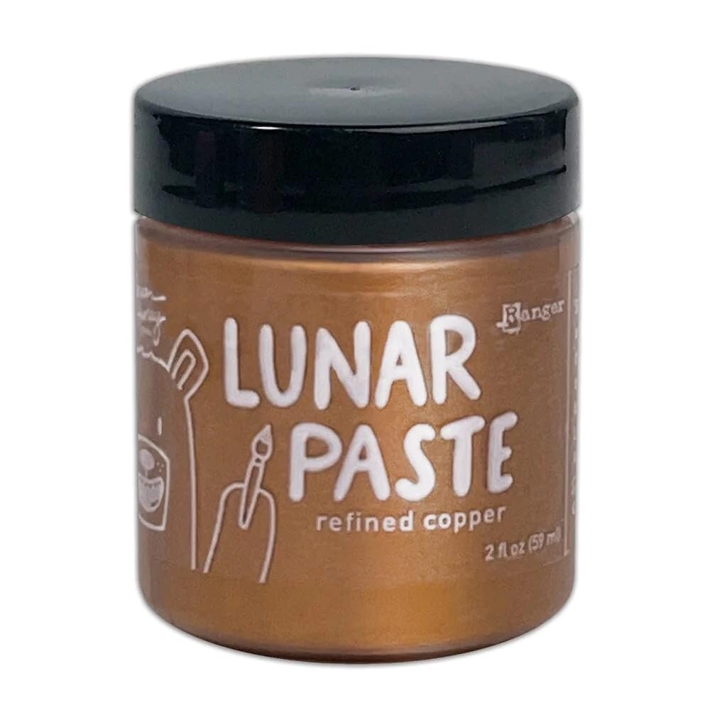 Simon Hurley Create. Metallic Lunar Paste Bundle -Gold Rush, Silver Lining and Refined Copper 2023 Release 2 oz Jars
