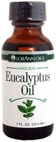 LorAnn Eucalyptus Oil (100% Pure Food Grade Essential Oil), 1 ounce bottle