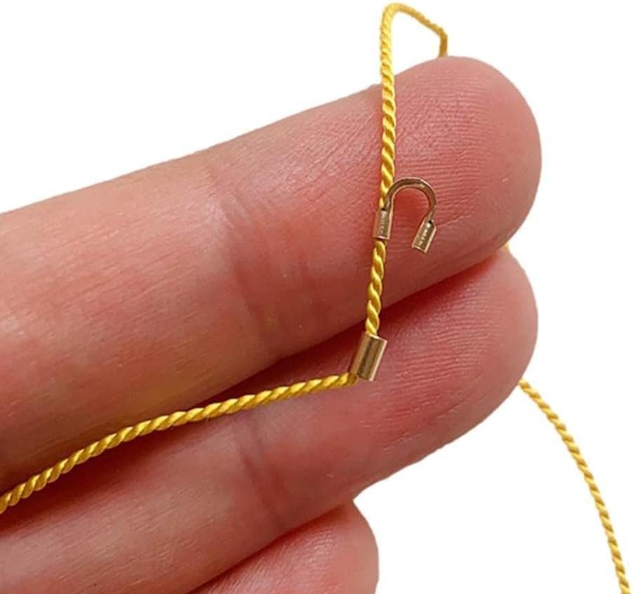 Beadalon Wire Guardian/Thread Protectors 0.022" Silver Color (144)