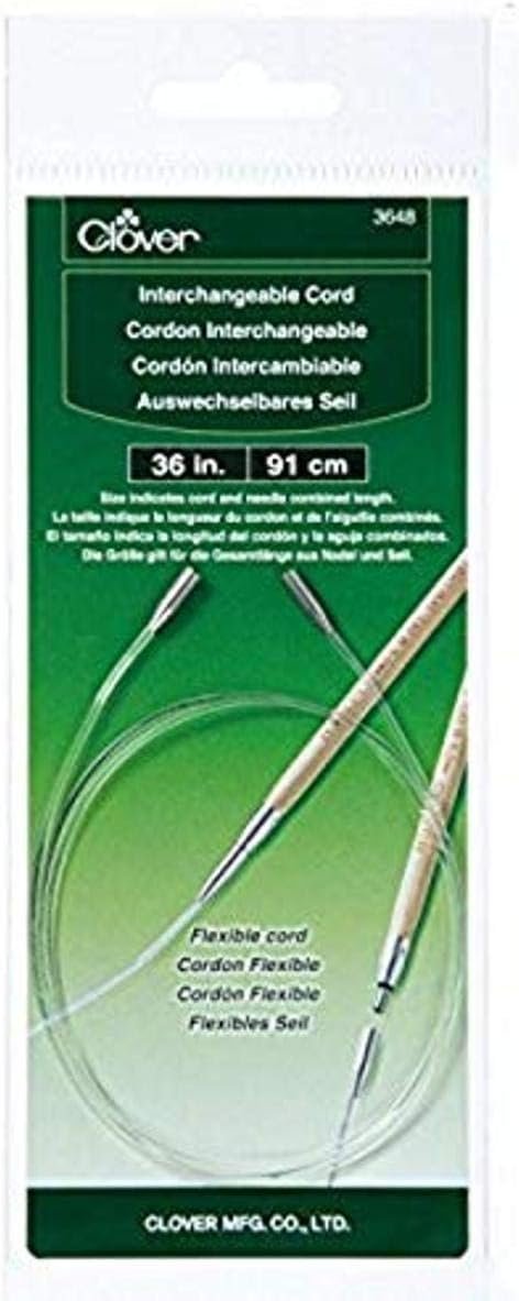 Clover 3648 Needlecraft Interchangeable Cord, 36"