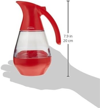 Trudeau Maison Syrup Dispenser, Red