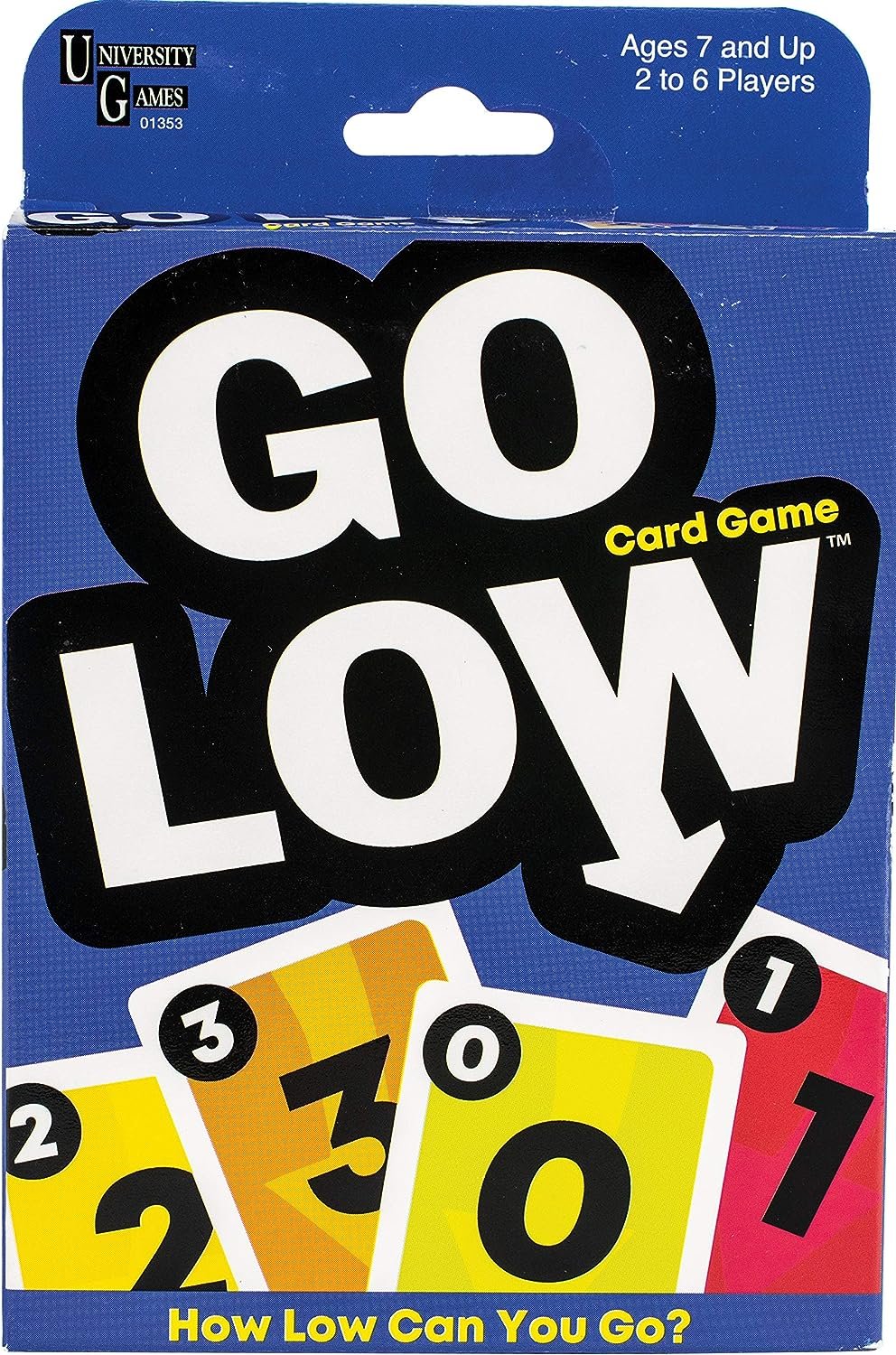 University Games Go Low Card Game Small