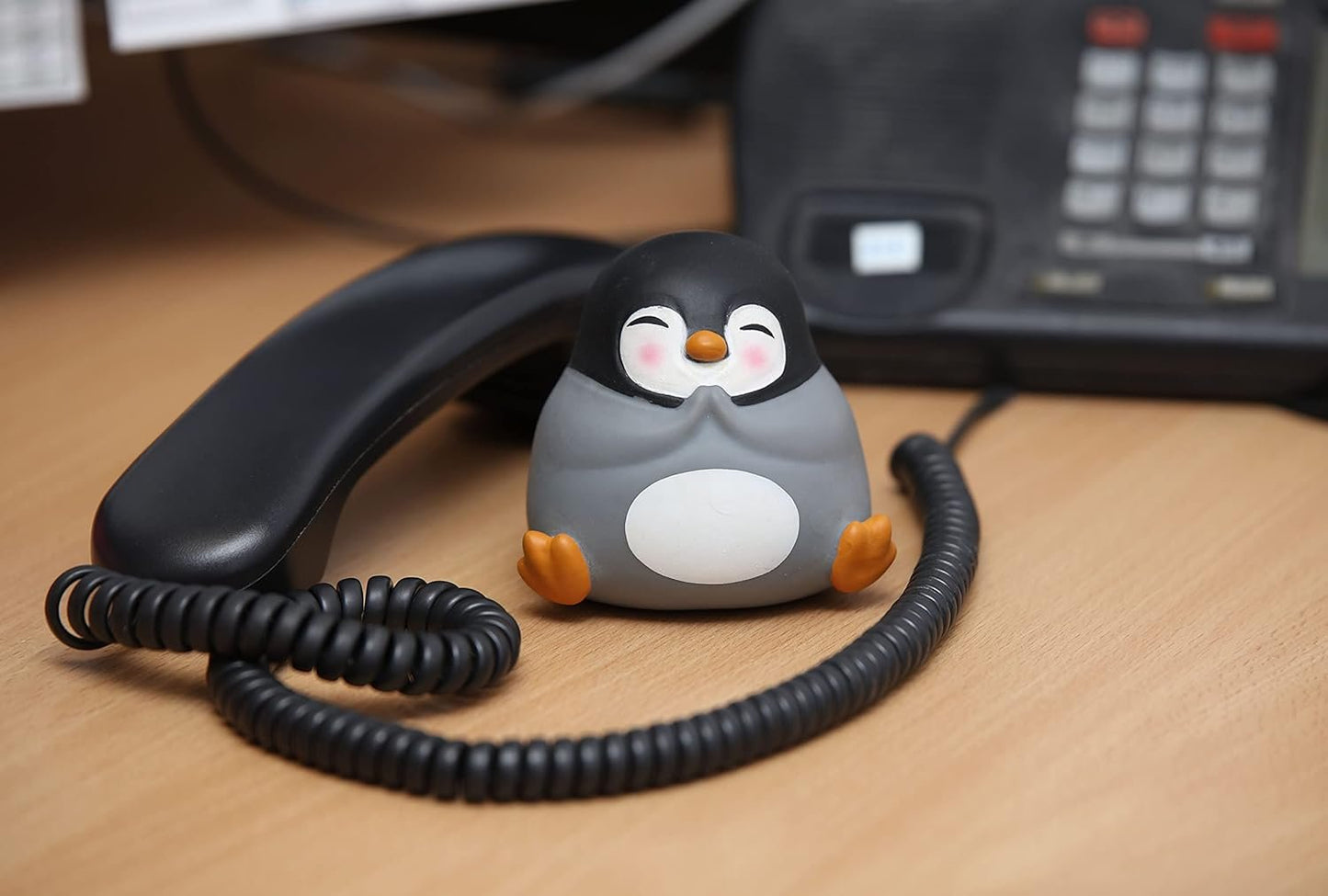 Boxer Gifts Zenguin Stress Relief Toy | Unique Stress Balls for Adults & Teenagers - Squishy Fidget Toys for Anxiety - Cool Desk Accessories | Cute Penguin Gifts & White Elephant for Co-Workers