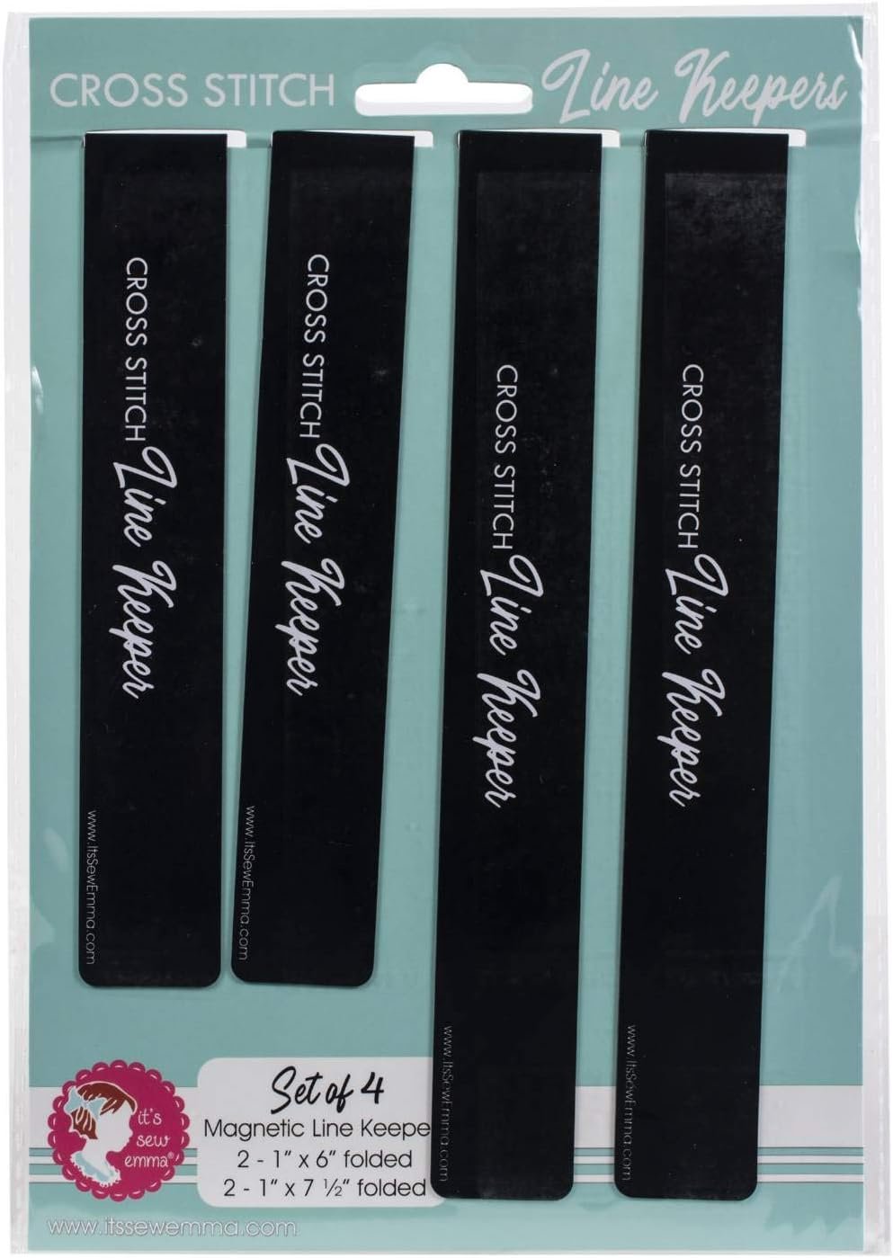 It's Sew Emma Cross Stitch Line Keeper, White