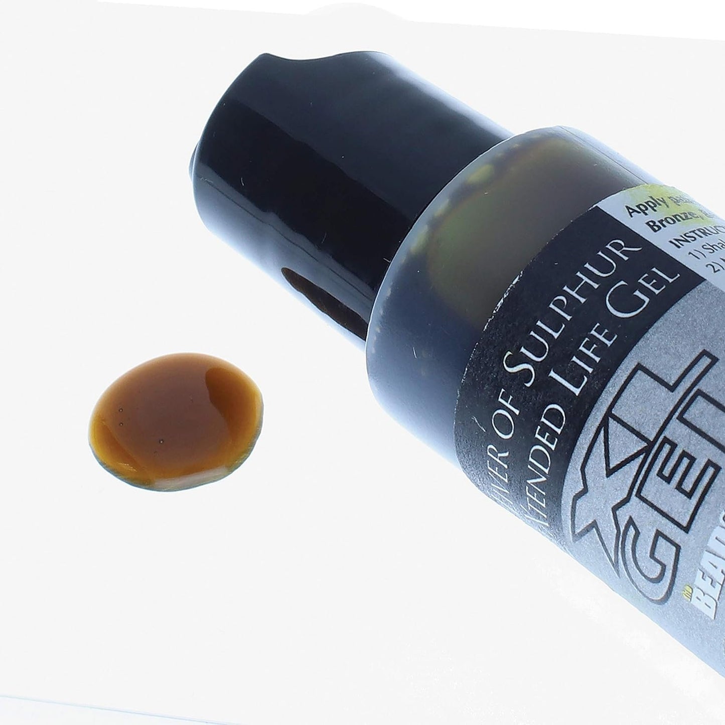 The Beadsmith XL Gel, Liver of Sulfur Extended Life Gel, 1 fluid ounce (29ml) bottle, Apply a patina finish to silver, copper, and other metal for oxidized look on art and jewelry projects
