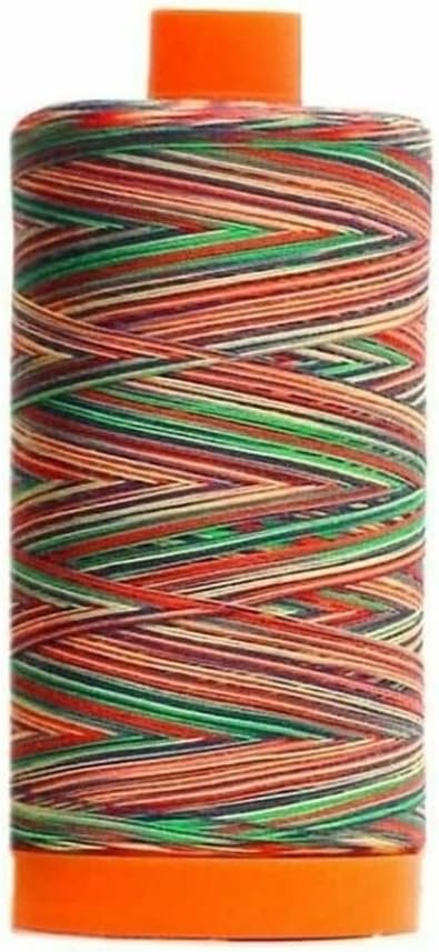 Aurifil Mako Cotton Quilting Thread 50 wt.#3817 Variegated Marrakesh 1420 yd.