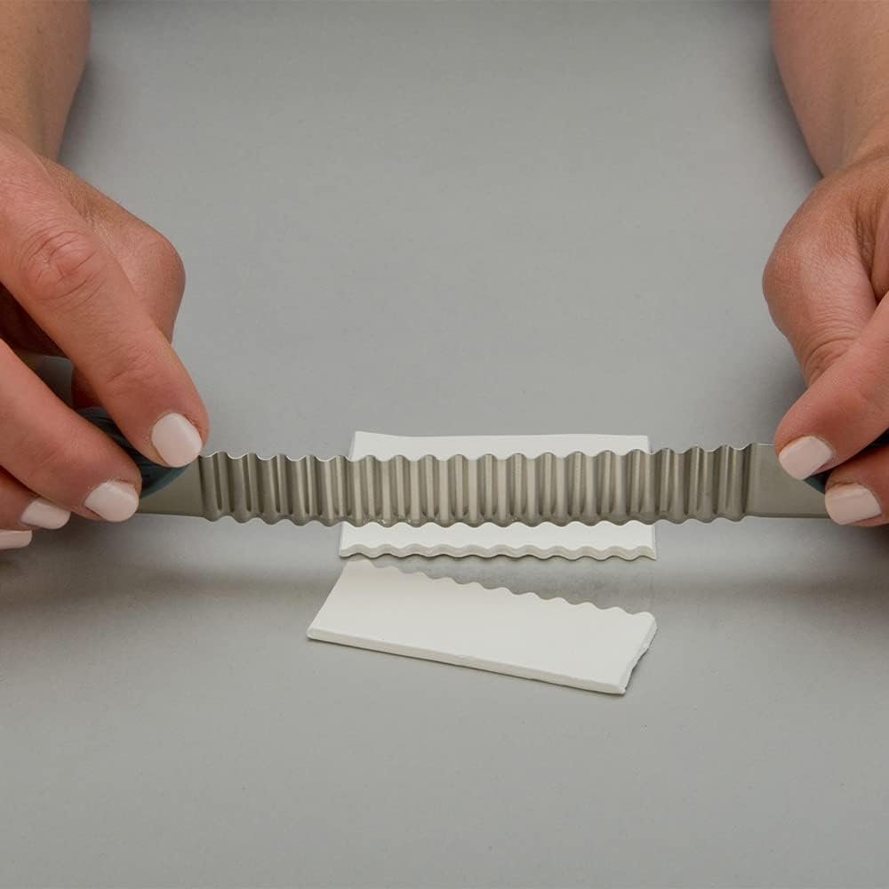 Sculpey Tools Clay Blades, 3 blades included - flexible, wavy and rigid blade, polymer oven-bake clay tool, great for all skill levels and craft projects