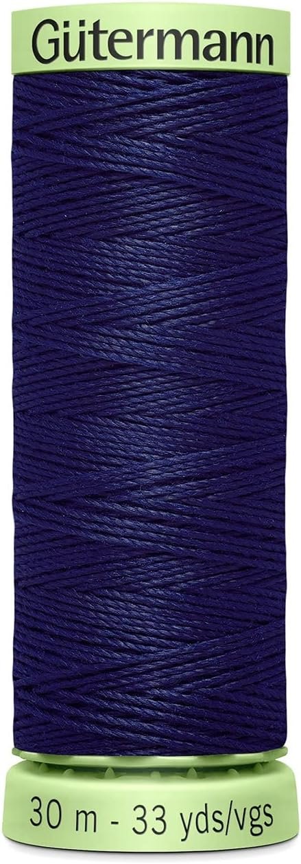 Gutermann Top Stitch Heavy Duty Thread 33 Yards-Navy
