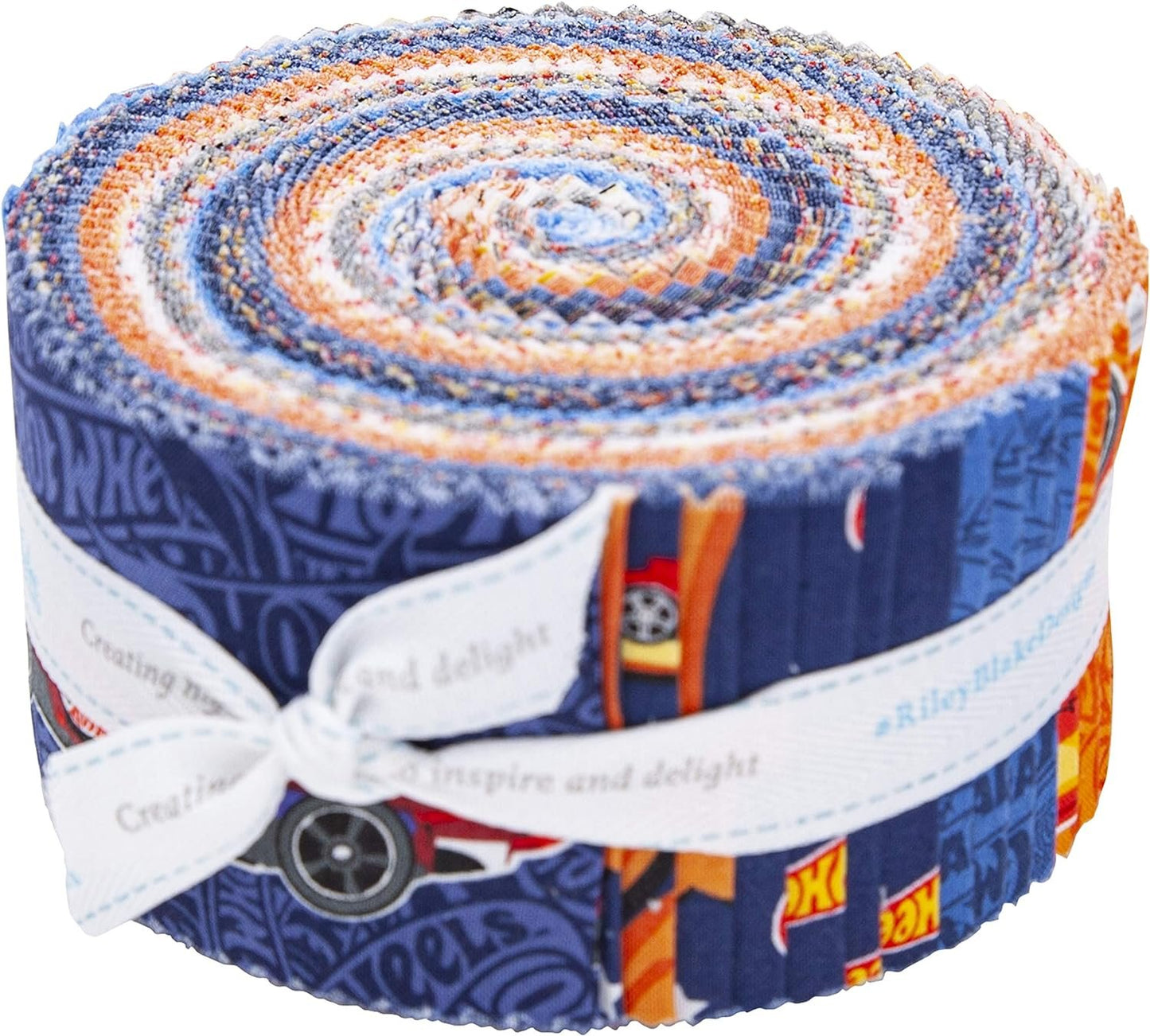 RILEY BLAKE DESIGNS 2.5" PRECUT Bundle HOT Wheels, Assorted