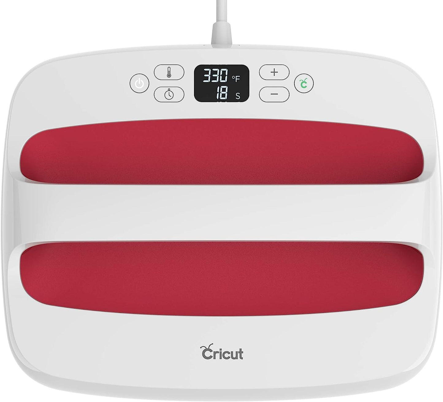 Cricut EasyPress 2 Heat Press (9x9) Rasberry - Iron-On Starter Bundle