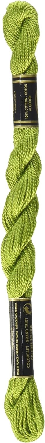 DMC 115 5-581 Pearl Cotton Thread, Moss Green, Size 5