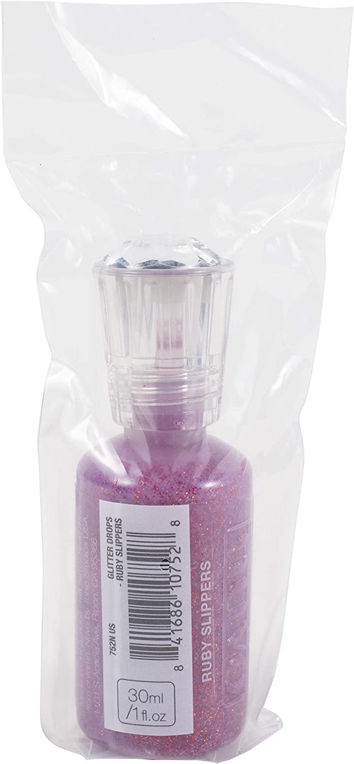 Tonic Studios Nuvo Glitter Drops 1 Oz-Ruby Slipper, Ruby Slipper
