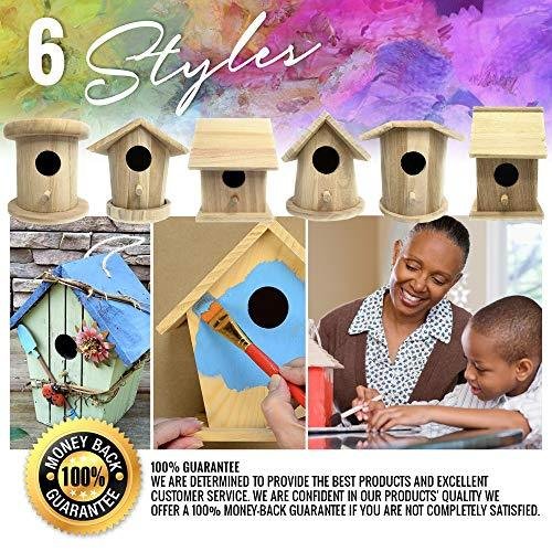 PIXISS Birdhouses; 3ct