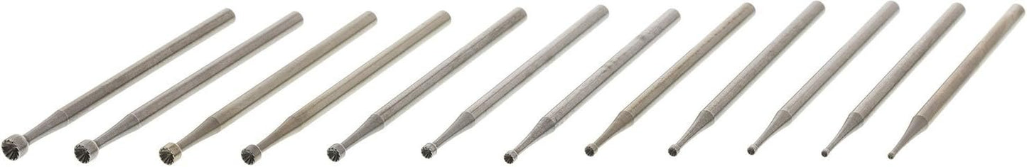12 Piece Round Cup Burs Set