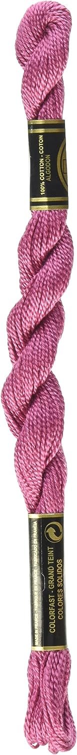 DMC 115 5-3687 Pearl Cotton Thread, Mauve, Size 5