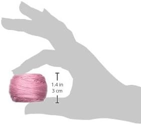 DMC 116 8-3688 Pearl Cotton Thread Balls, Medium Mauve, Size 8