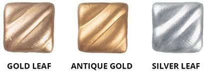Rub-N-Buff 3 Color Assortment (Silver Leaf, Antique Gold, Gold Leaf)