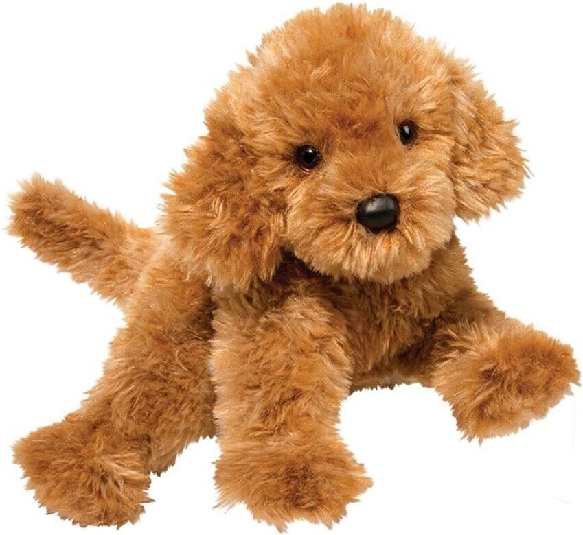 Douglas Addie Caramel Labradoodle Dog Plush Stuffed Animal