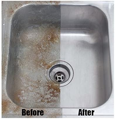 Siege Clean Stainless Steel Aluminum Powder Cleaner Polish Sink Shine Pan 12Oz