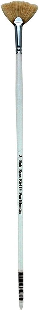 Bob Ross R6413#3 Fan Blender Artist Brush