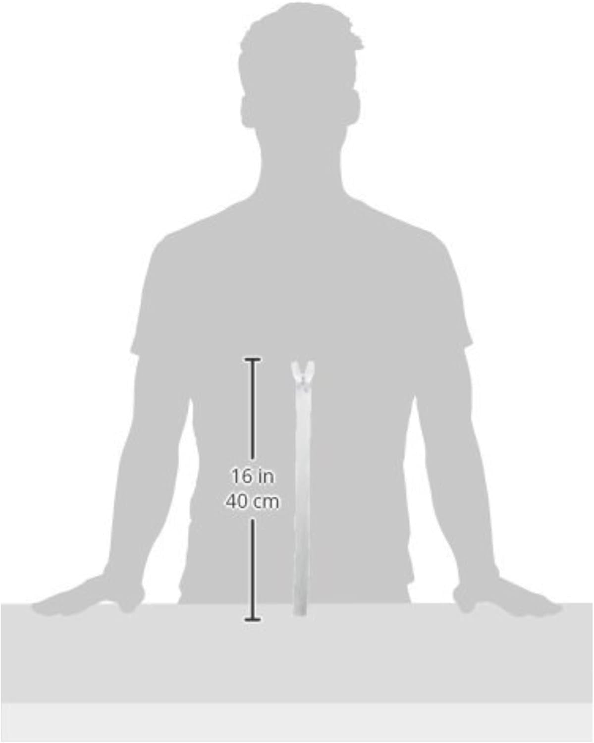 Coats: Thread & Zippers F8414-001 Invisible Zipper, 12" to 14", White