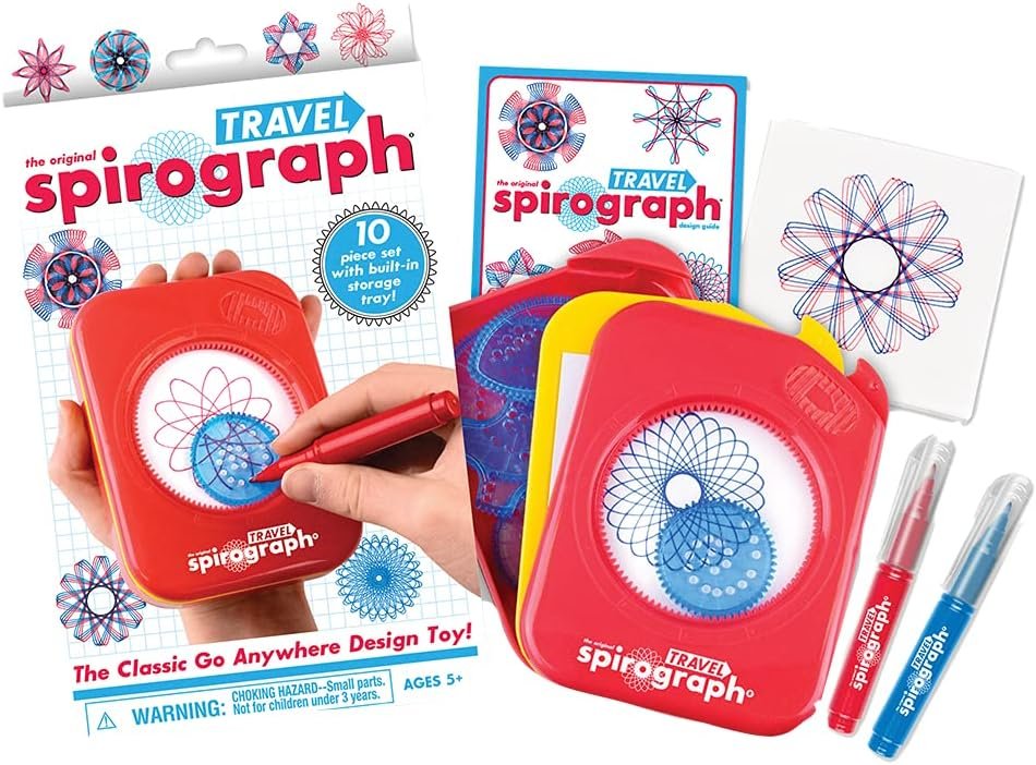Spirograph Travel Set, Model Number: 01020